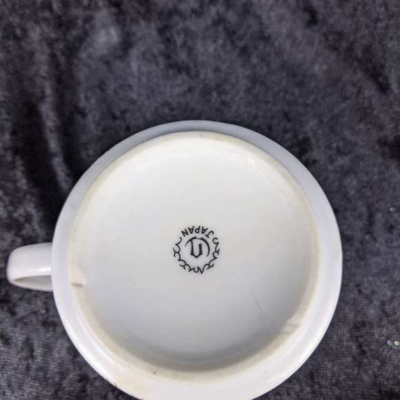 Unique vintage mug with ashtray or teabag rest cover - Picture 10 of 11